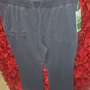 Green Tea NWT Dark Gray Capri Lounge Pants Size Xlarge